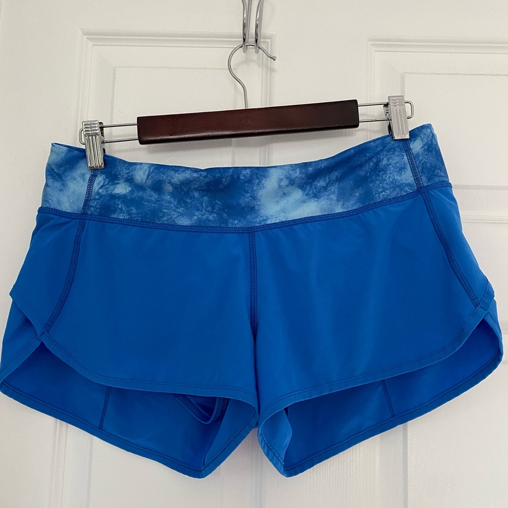 Lululemon Speed Short Pipe Dream Blue / Tidal Trip Pipe Dream Blue